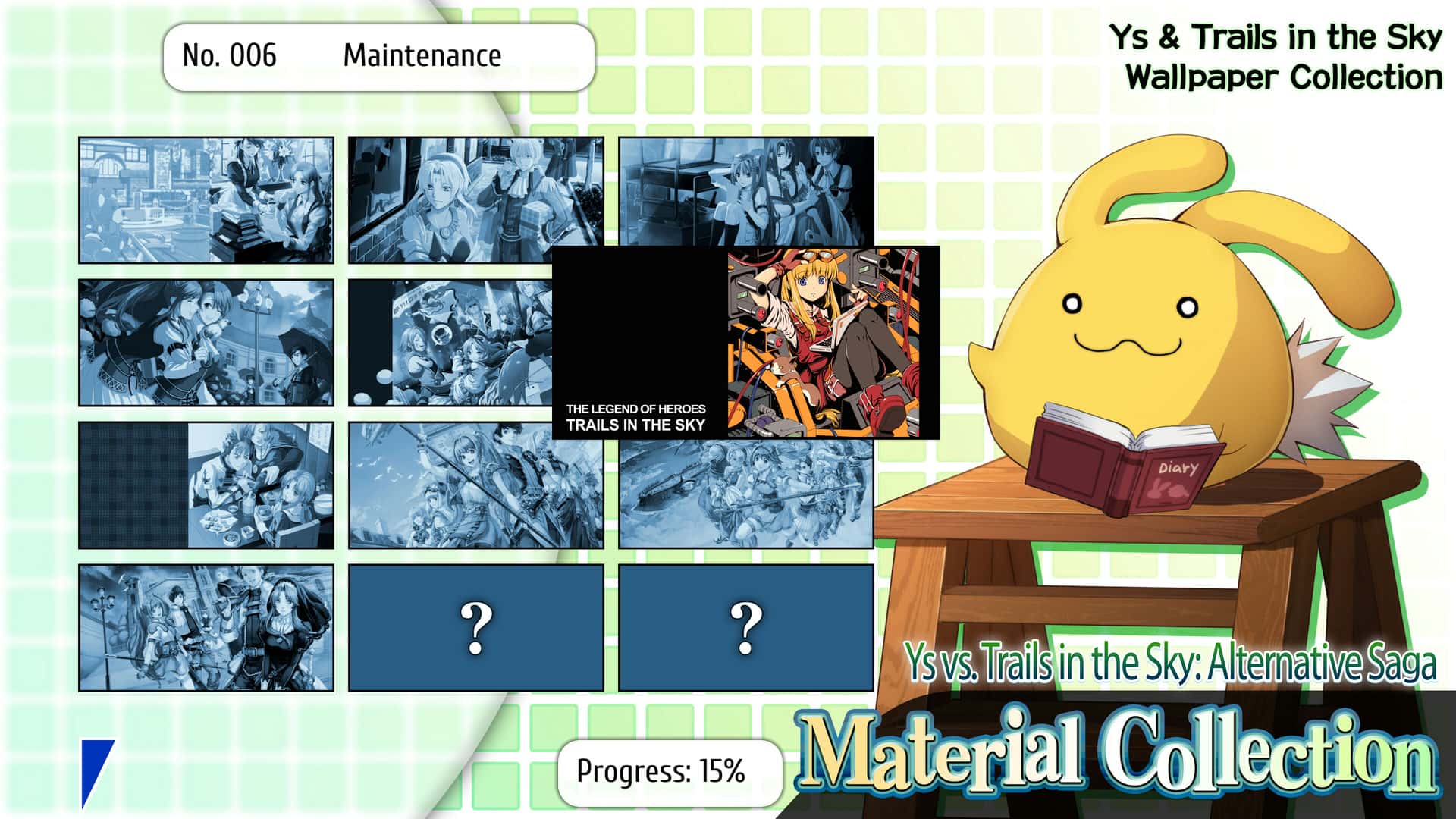 伊苏对空之轨迹:抉择传奇(Ys vs. Trails in the Sky: Alternative Saga)