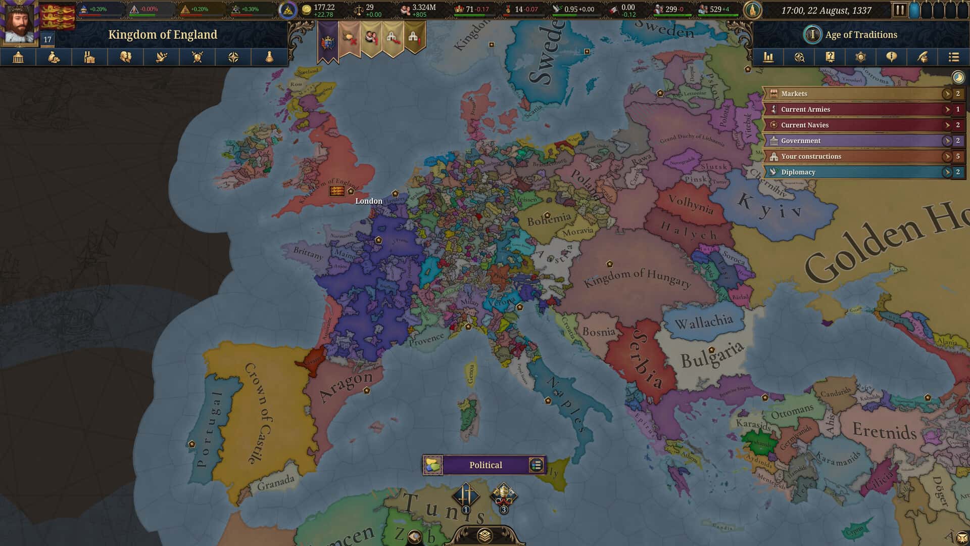 欧陆风云5(Europa Universalis V)
