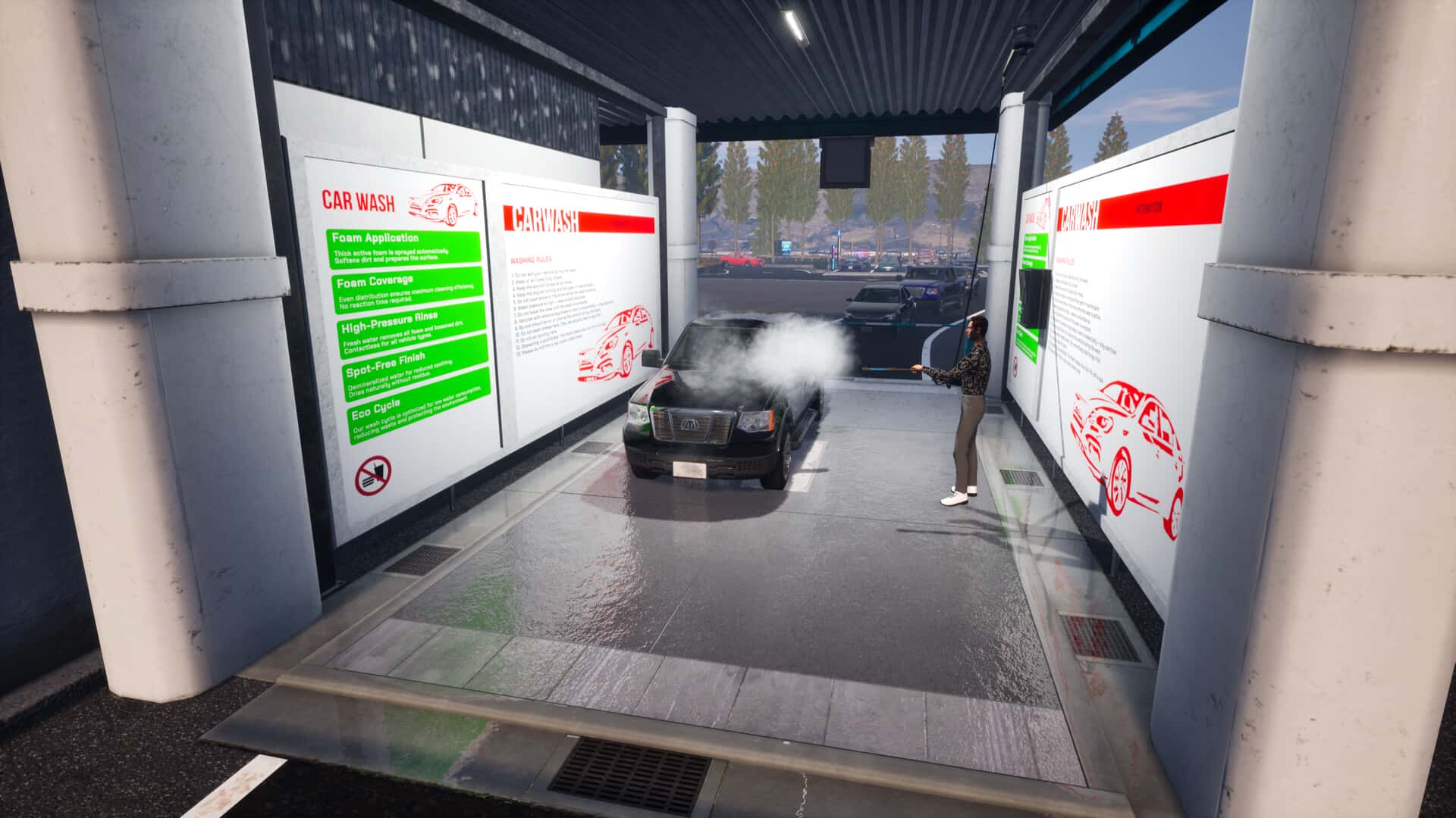 休息区模拟器(Rest Area Simulator)